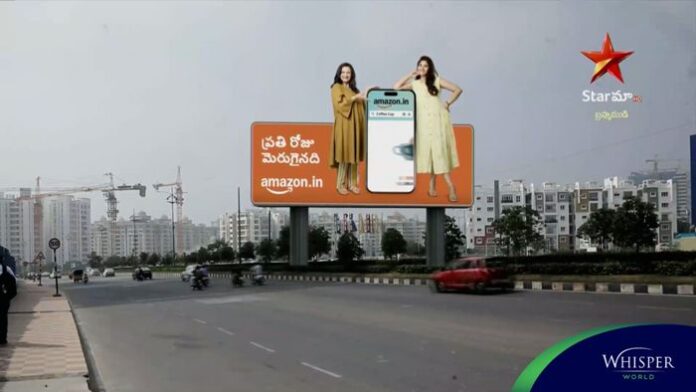 Whisper World's ICA deployed on Star Maa for Amazon.in