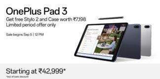 OnePlus Pad 3 Goes on Open Sale on 5th September 2025, 12 PM: Built for Power with Snapdragon 8 Elite and 12,140 mAh Battery