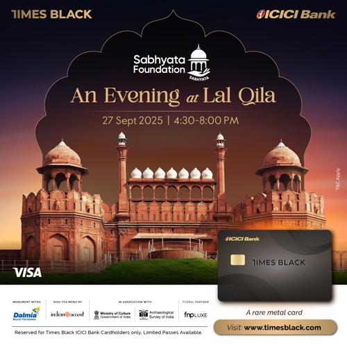 Growth Ad_An evening at Lal Qila_Times Black
