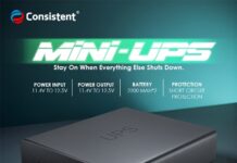 Consistent Infosystems Unveils MINI-UPS for Uninterrupted Power During Critical Moments