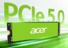 Acer FA300 Gen5 SSD sees growing use as faster storage becomes essential for modern systems