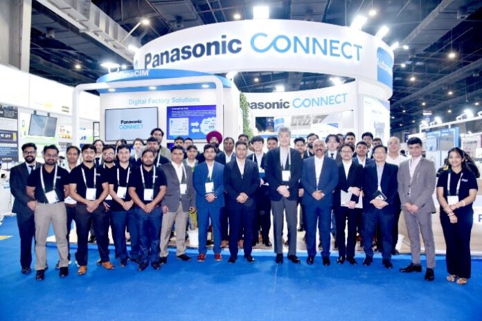 Panasonic Leadership Team at Productronica India 2026