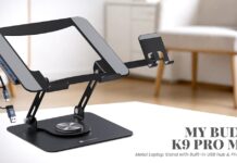 Portronics launches My Buddy K9 Pro Max: Ergonomic laptop stand with 6-in-1 USB hub and mobile holder