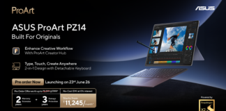 ASUS ROG Opens Pre-Orders for Flagship ROG Zephyrus Series, TUF Gaming A14 and Creator-Focused ProArt PZ14