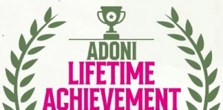 Nominations Invited for Adoni Lifetime Achievement Awards 2026