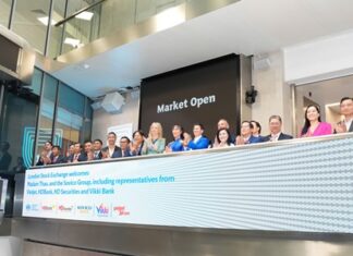 Vietjet chairwoman Nguyen Thi Phuong Thao opens trading at London Stock Exchange as Vietnam strengthens global investment ties
