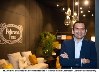 Amit Pai Elected to the Board of Directors of the Indo-Italian Chamber of Commerce and Industry