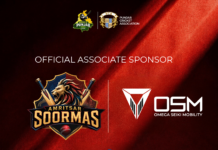 Amritsar Soormas Announce Omega Seiki Mobility as Official Headgear Partner for Sher-e-Punjab T20 League