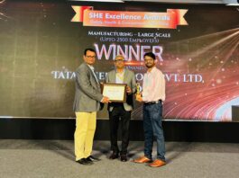 Tata Steel Colors recognised at the 20th CII Eastern Region